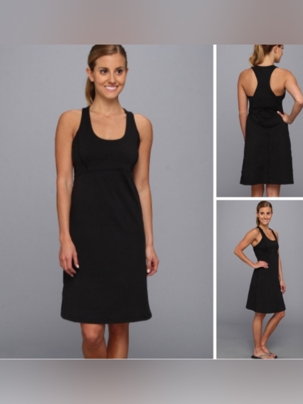 The North Face Black Racerback Tank Dress